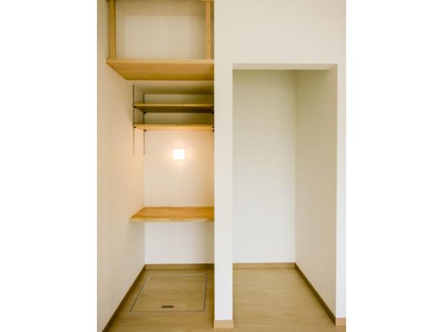 大きな収納と住みやすさをカタチにした家